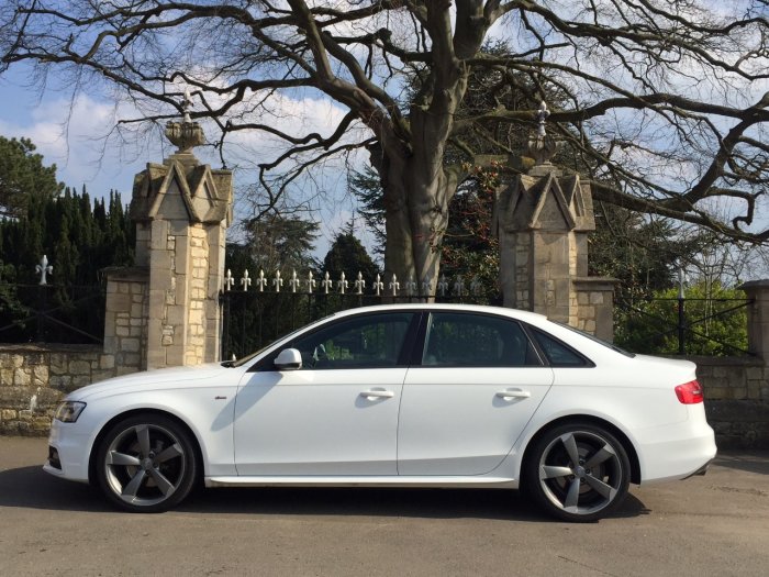 Audi A4 1.8T FSI 170 S Line 4dr Black Edition Saloon Petrol White