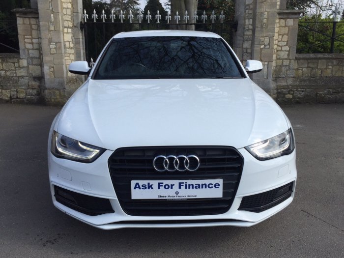 Audi A4 1.8T FSI 170 S Line 4dr Black Edition Saloon Petrol White