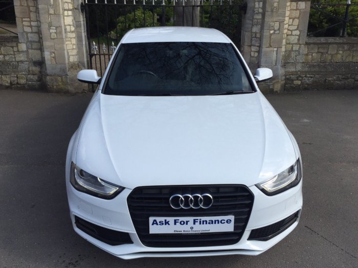 Audi A4 1.8T FSI 170 S Line 4dr Black Edition Saloon Petrol White