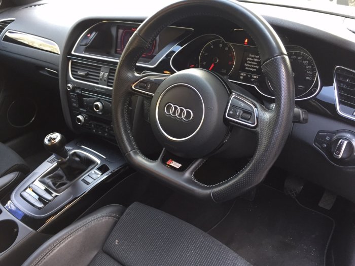 Audi A4 1.8T FSI 170 S Line 4dr Black Edition Saloon Petrol White