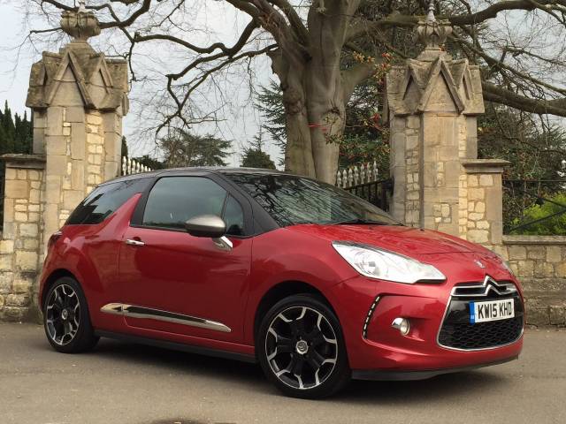 Citroen DS3 1.2 PureTech DStyle Plus 3dr Hatchback Petrol Red