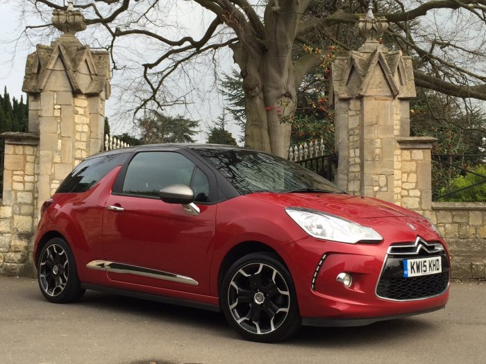 Citroen DS3 1.2 PureTech DStyle Plus 3dr Hatchback Petrol Red
