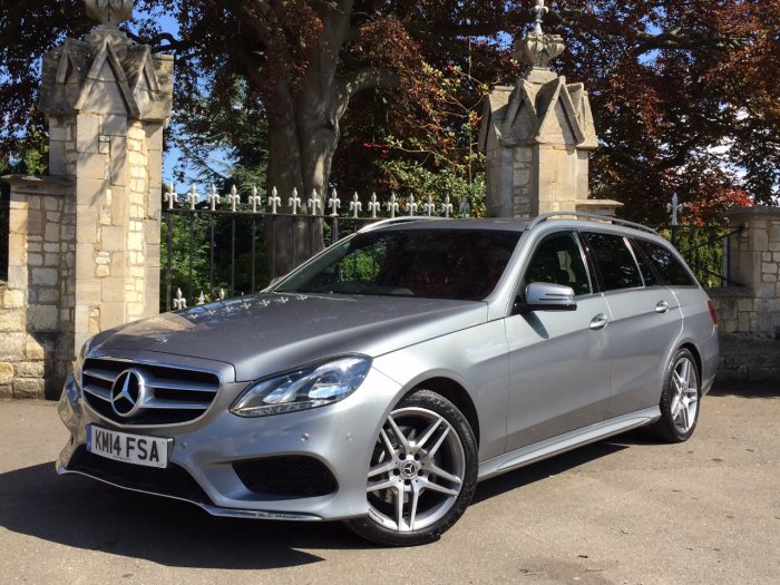 Mercedes-Benz E Class 2.1 E220 CDI AMG Sport 5dr 7G-Tronic Estate Diesel Grey