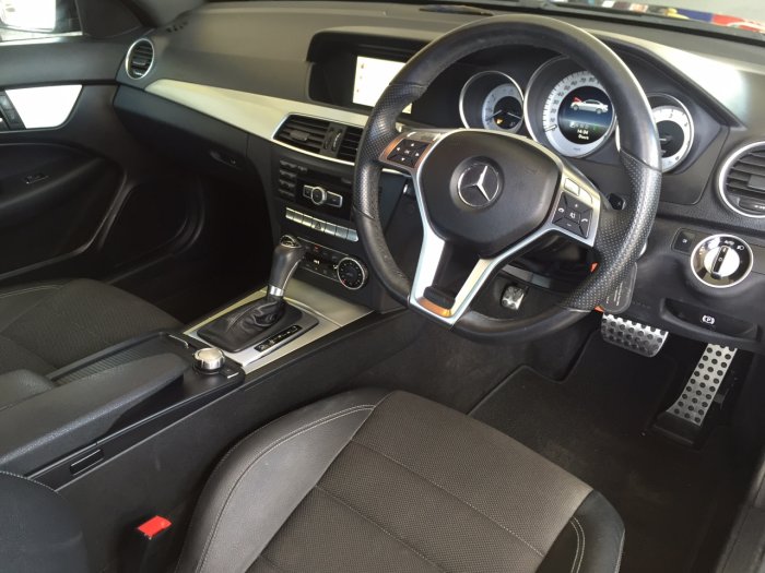 Mercedes-Benz C Class 2.1 C250 CDI BlueEFFICIENCY AMG Sport 2dr Auto Coupe Diesel Black