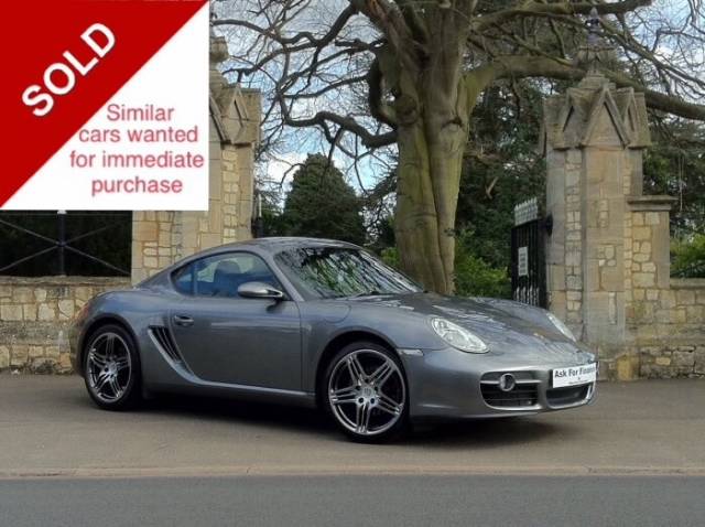 Porsche Cayman 2.7 2dr Coupe Petrol Grey