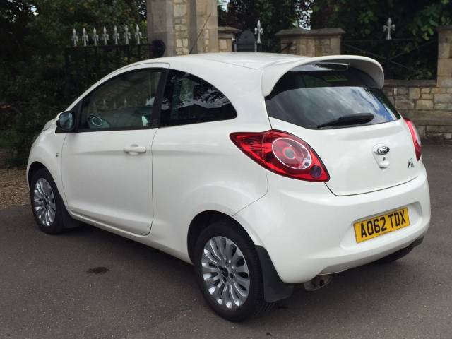 2012 Ford Ka 1.2 Zetec 3dr [Start Stop]