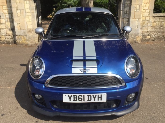 Mini Coupe 2.0 Cooper S D 3dr Auto JCW aero kit Coupe Diesel Blue