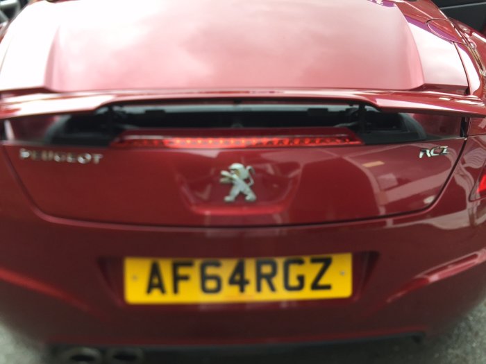 Peugeot RCZ 1.6 THP GT 2dr Coupe Petrol Red