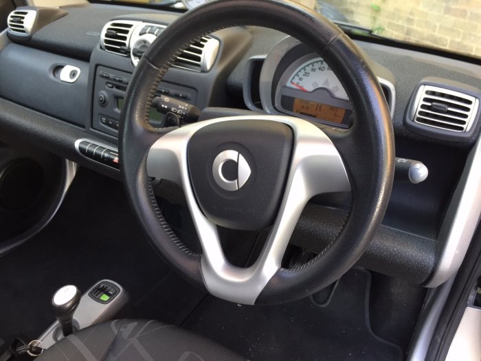 Smart Fortwo Coupe 1.0 Passion mhd 2dr Auto Coupe Petrol Silver