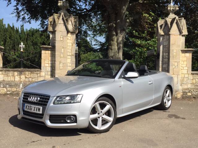 2011 Audi A5 2.0 TDI S Line Cabriolet 2dr [Start Stop]