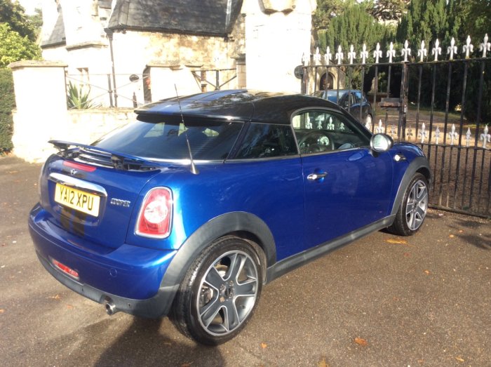 Mini Coupe 1.6 Cooper 3dr Coupe Petrol Blue