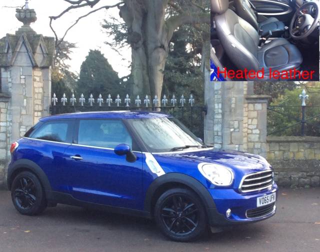 Mini Paceman 1.6 Cooper Sport Chili Full leather 3dr Coupe Petrol Blue