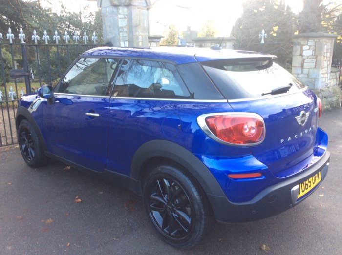 Mini Paceman 1.6 Cooper Sport Chili Full leather 3dr Coupe Petrol Blue