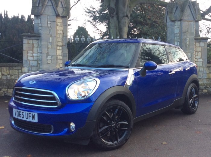 Mini Paceman 1.6 Cooper Sport Chili Full leather 3dr Coupe Petrol Blue