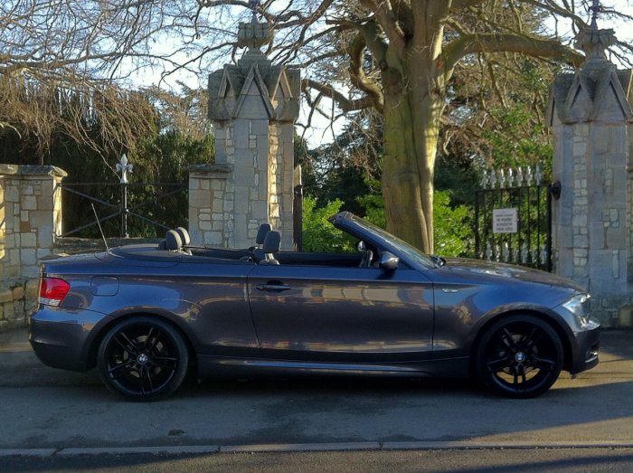 BMW 1 Series 2.0 120i M Sport 2dr Convertible Petrol Grey
