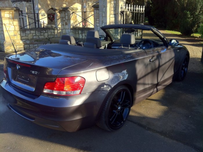BMW 1 Series 2.0 120i M Sport 2dr Convertible Petrol Grey