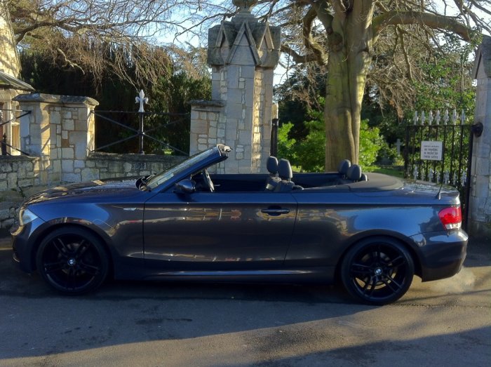 BMW 1 Series 2.0 120i M Sport 2dr Convertible Petrol Grey